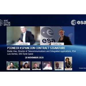 Η AAC Clyde Space UK υπογράφει συμφωνία για 10 δορυφόρους xSPANCION χτισμένους στη Γλασκώβη